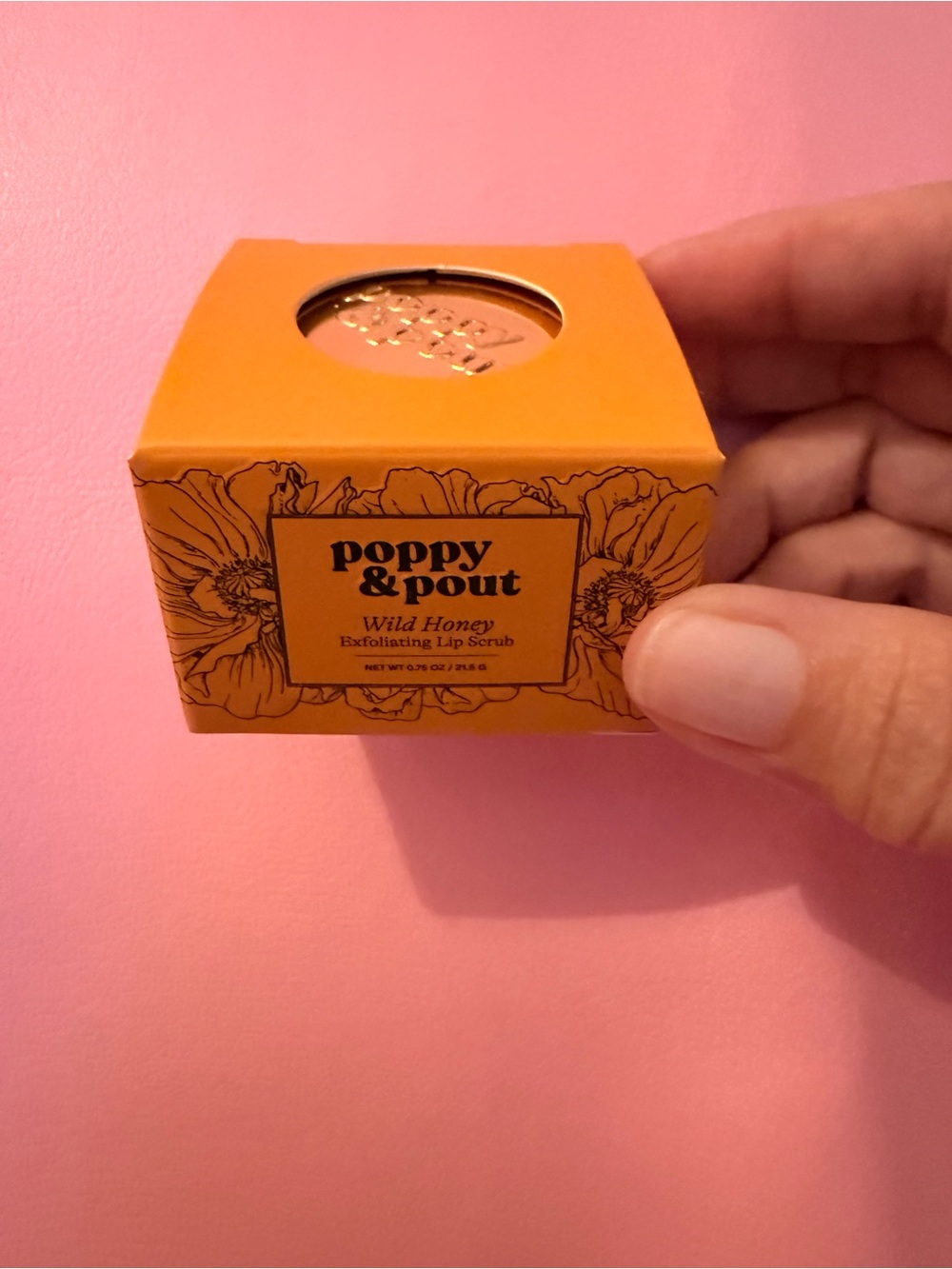 Poppy & Pout Wild Honey Exfoliating Lip Scrub